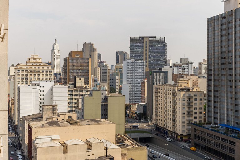 Studio Exclusivo - Centro SP + AC, Piscina