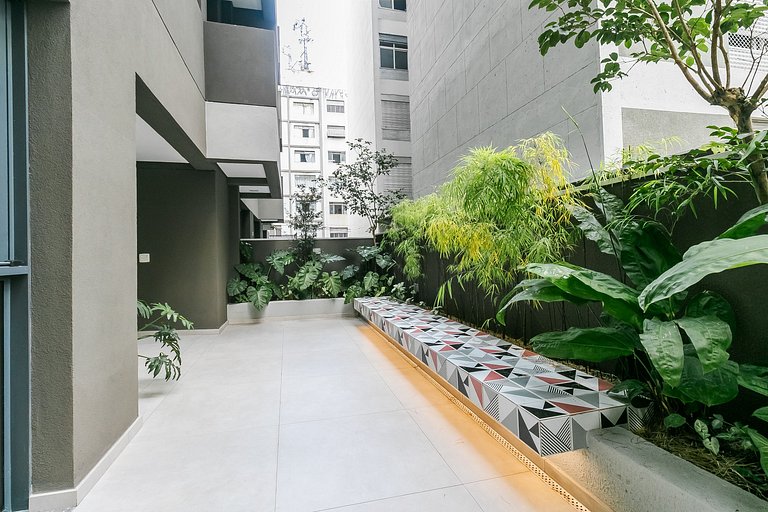 Apê 200 metros da Av Paulista - Academia + Piscina