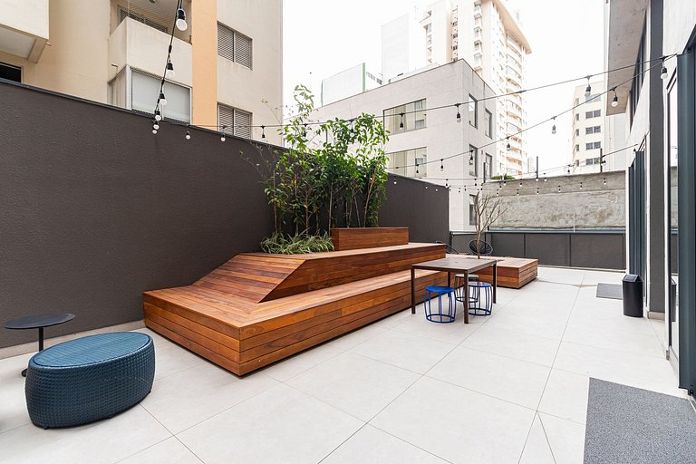 Studio 1KM da Av. Paulista - Shopping Frei Caneca