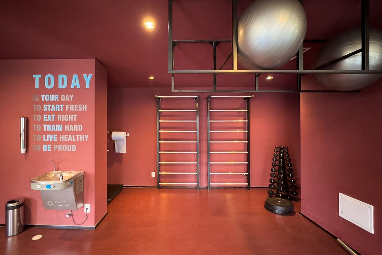 Luxo na Faria Lima + AC, Academia e Piscina